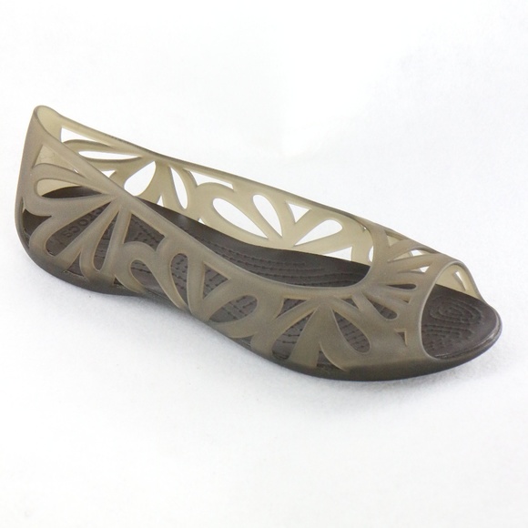 CROCS Shoes - CROCS Adrina III Peep Toe Flat